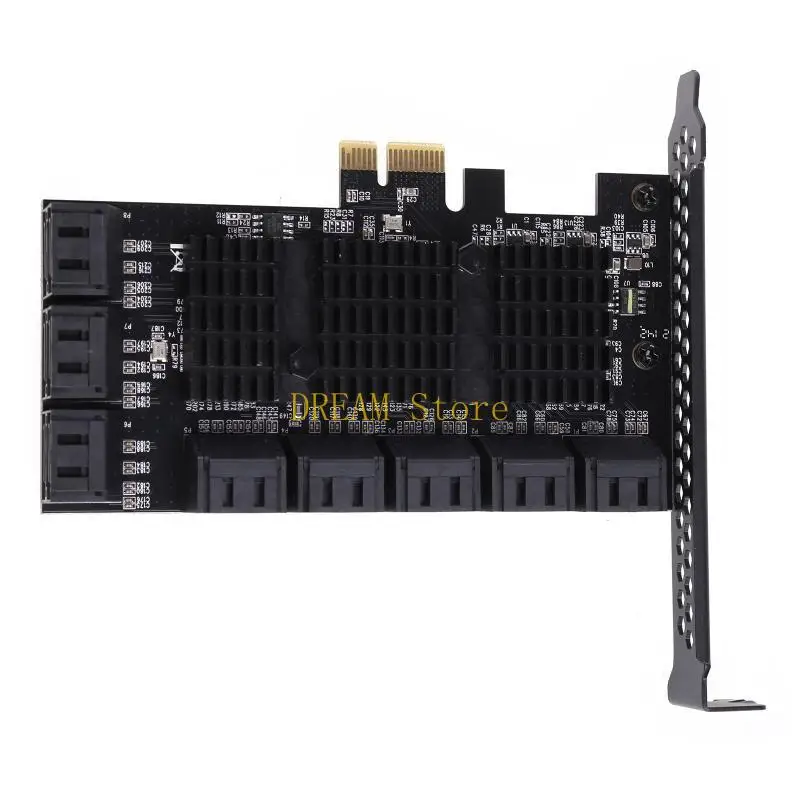 PCIE1X to SATAIII 16-Port Expansion Card 6Gbps for Large Capacity Disk best sale