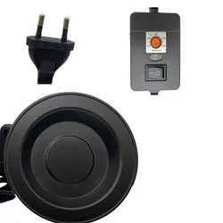 Professional 80W Hot Melt Glue Pot Adjustable Temperature 140℃-220℃ High Temp Control for Fusion Hair Extension Repair Tools