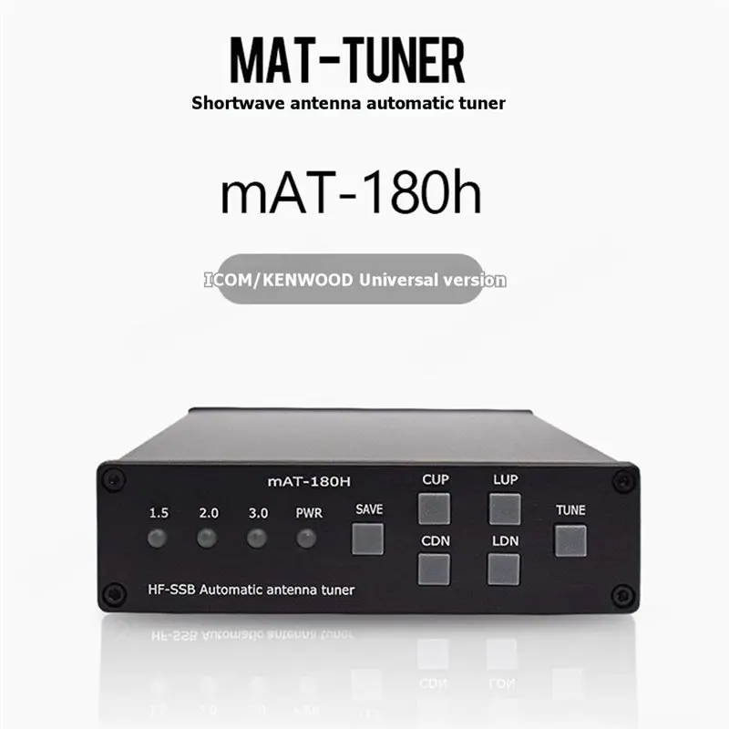 Automatic Tuner 120W Tuner For ICOM And Kenwood Automatic Antenna Radio 1.8-54Mhz Tuning Power 5-10W