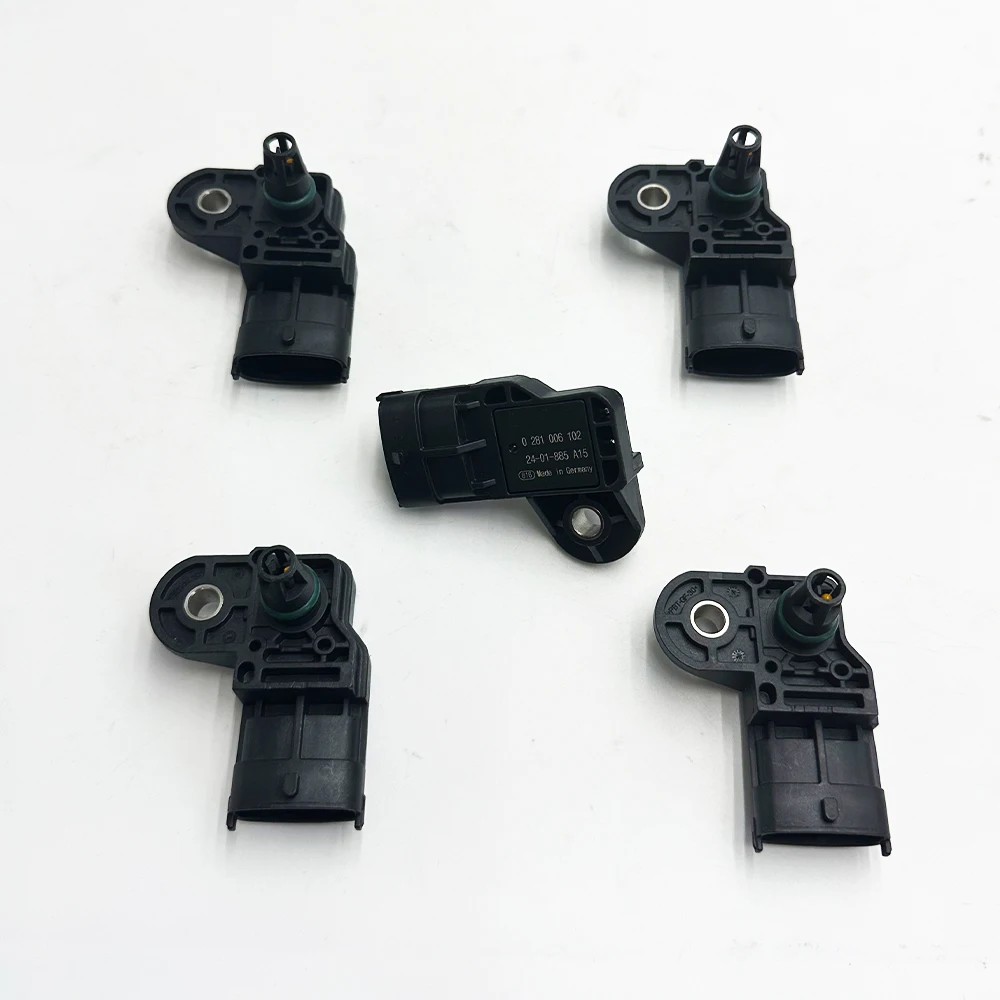 1/5PCS 0281006102 Intake Manifold Pressure MAP Sensors 0281002576 0281002743 55219299 1403945 504073323 504372225 For VOLVO