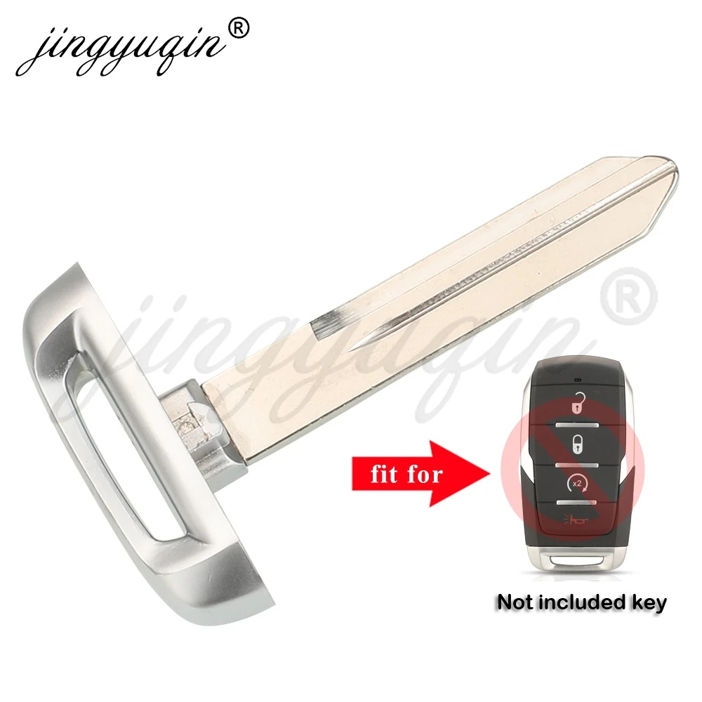 

Умный аварийный запасной ключ-заготовка Jingyuqin для Dodge Ram 1500 2500 3500 2019-2024, незаготовленный, малый, без ключа, для бесключевого доступа