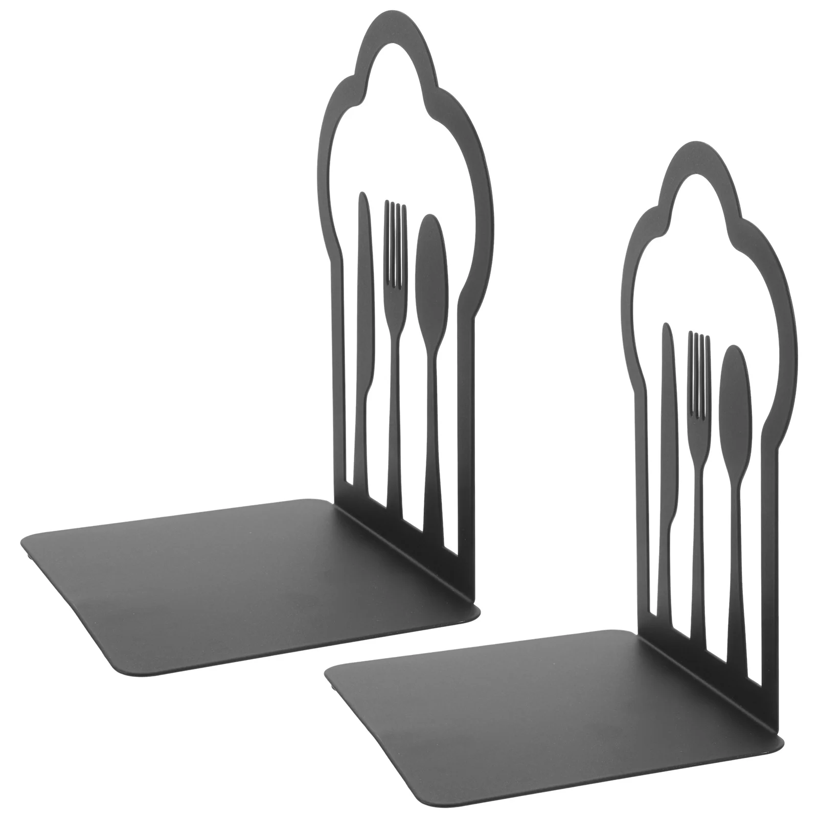 Exquisitas sujetalibros de hierro, organizador de libros multifunción, soportes decorativos para libros pesados, sujetalibros para libros pesados, 2 uds.