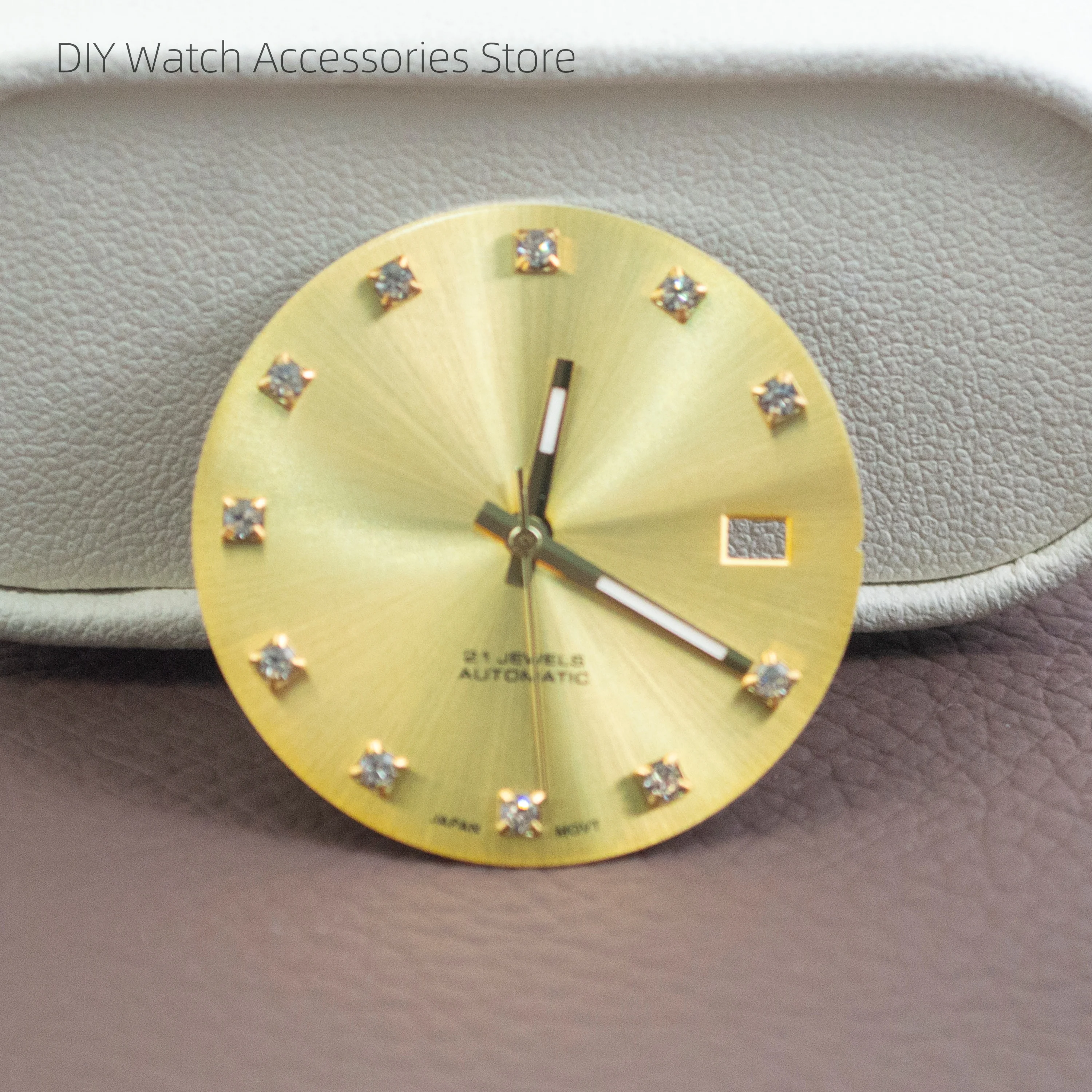 31MM Watch Dial Luminous Hands For NH35 Automatic Mechanical Movement Datejust Watch Dial Luminous Hands