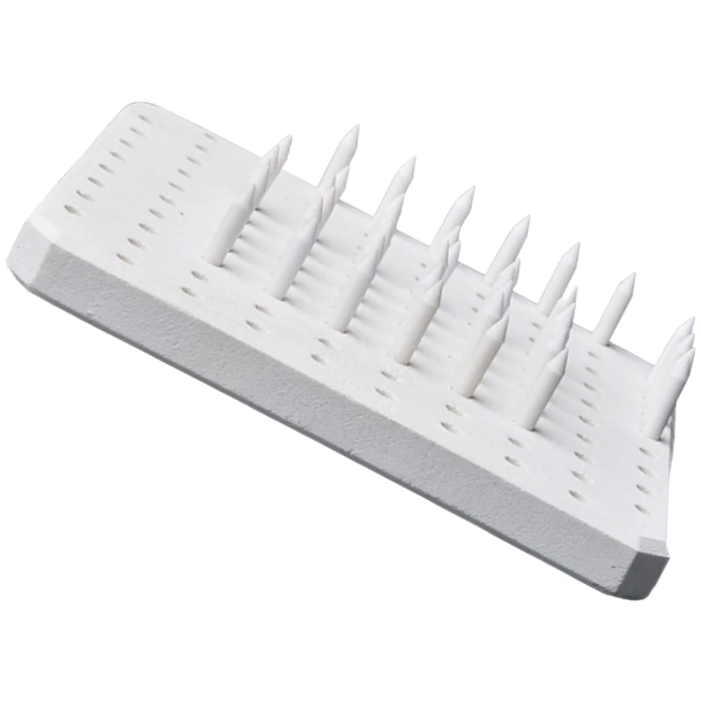 60 Stuks Oven Mat Diy Gereedschap Vuurvaste Ondersteuning Nagels Keramiek Afvuren Studs Aardewerk Levert Klei Aluminiumoxide Houder
