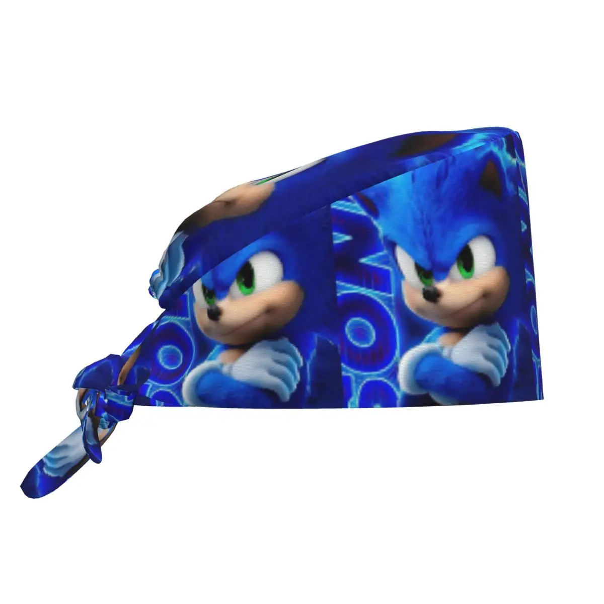 قبعات التمريض سونيس: قبعة عمل للجنسين للنساء، قبعة عمل كاجوال للشعر الطويل، قبعة طبية للعمل