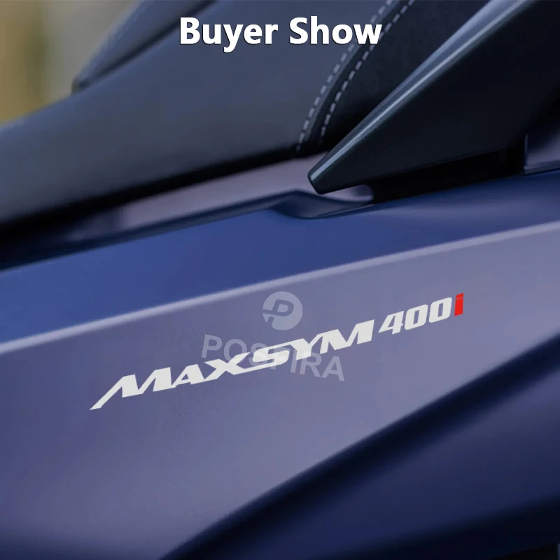 POSFIRA 오토바이 스티커 Sym Maxsym 400i 400 액세서리 용 방수 데칼 2012-2023 2022 2021 2020 오토바이 스티커