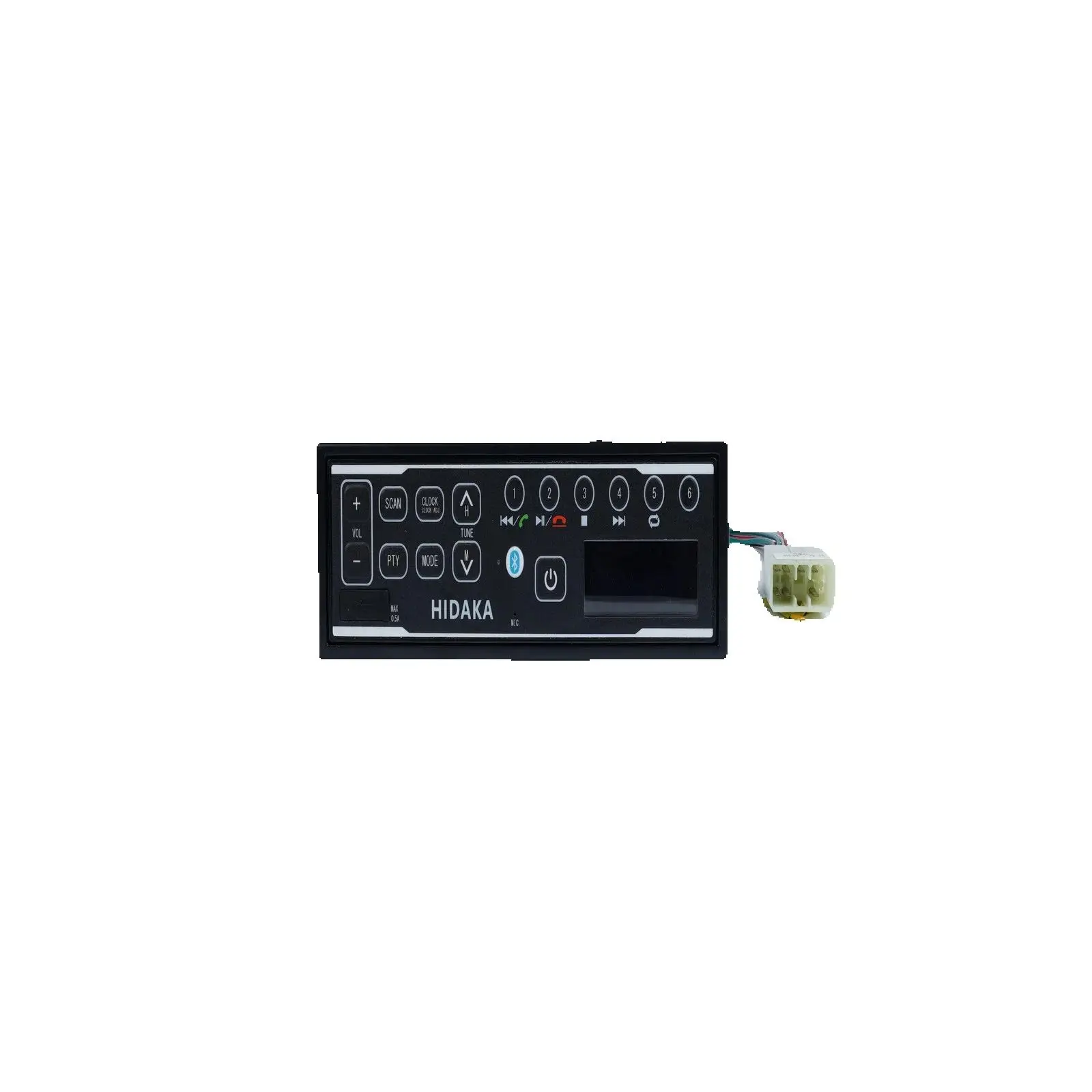 1Pcs HI-M505 12V 24V DAB+ AM/FM USB Bluetooth Car Radio FOR Komatsu Kobelco Sumitomo