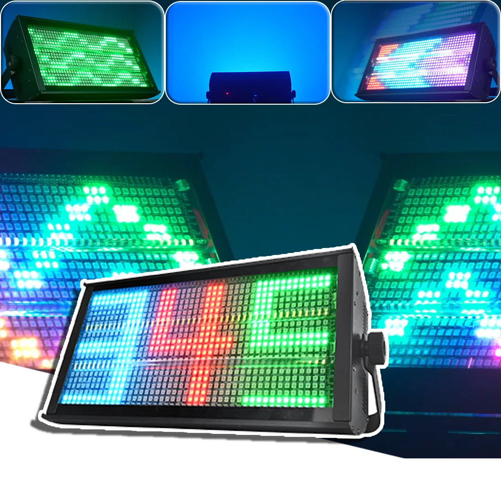 

NEW LED 260W RGBW 135+30 Segments Strobe Wash Horse Running Effect Stage Lighting Letters Numbers For Dj Disco Party Bar