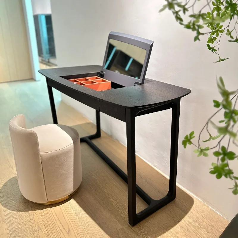 

Storage Wood Vanity Table Stool Nordic Modern Europa Organizer Dresser Bedroom Living Room Penteadeira Bedroom Furniture