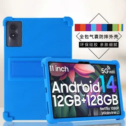 4 Thicken Cornors Soft Silicone Cover with Kickstand Case For Doogee T30E Case 11