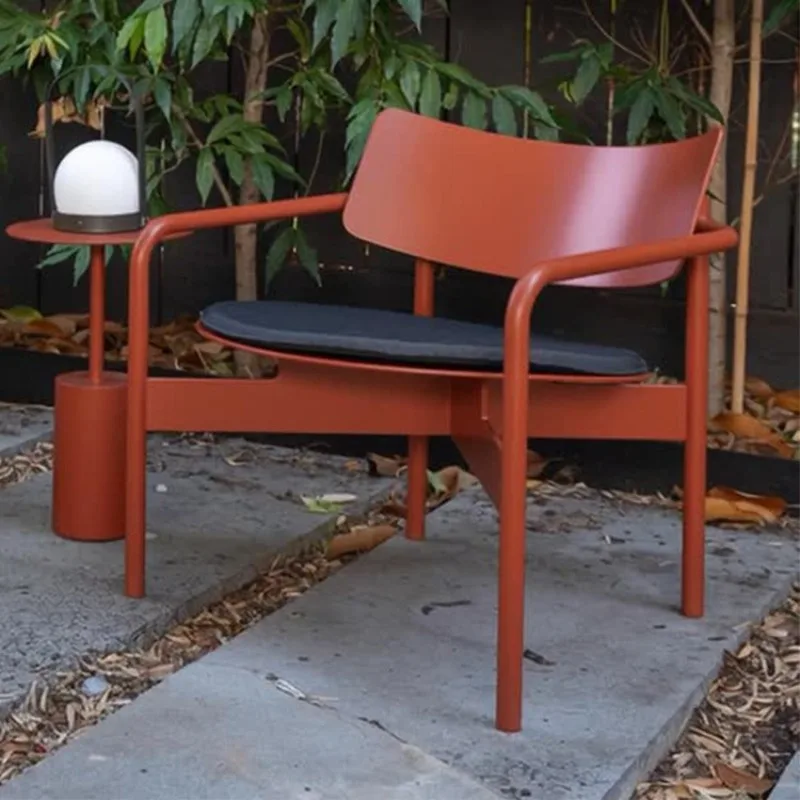 

Outdoor table and chair courtyard open-air balcony leisure table and chair combination outdoor long table cafe terrace small rou