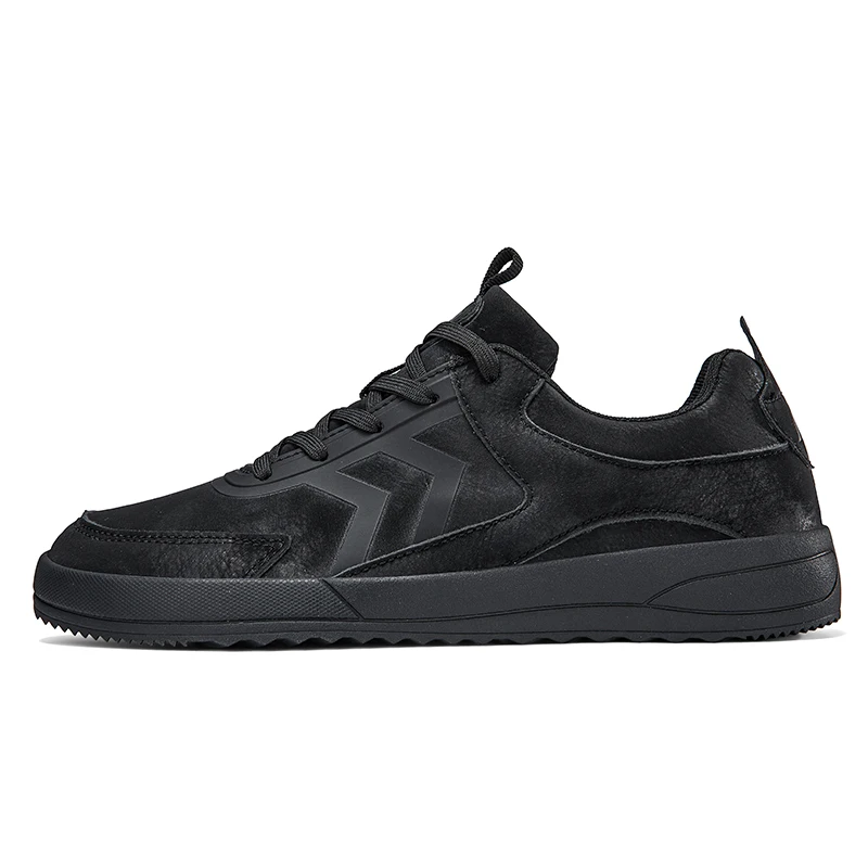 Plus Big Size 47 48 Wide Foot Shoes Men Leather Casual Shoes Wide Toes Shoes Black Gray Dropshipping