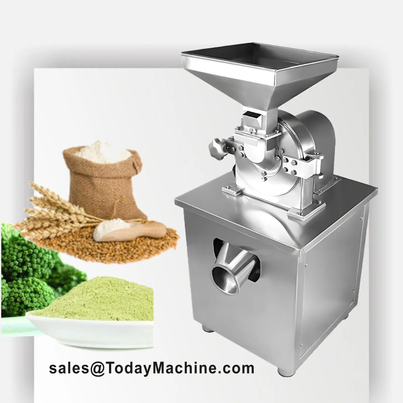 البصل الجاف الزنجبيل الثوم الفلفل الحار طاحونة مطحنة أوراق الكاري المجففة آلة طحن مسحوق الكاري