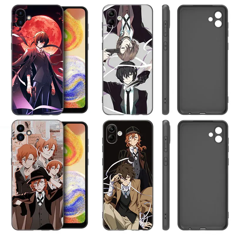 Anime Bungo Stray Dog Phone Case For Samsung Galaxy A01 A03 Core A04 E A02 A05 A10 A20 A21 A30 A50 S A6 A8 Plus A7 2018 Cover