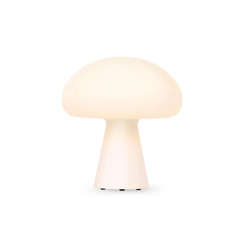 

Mushroom desk lamp charging dimming study bedroom bedside desk lamp atmosphere medieval glass desk lamp