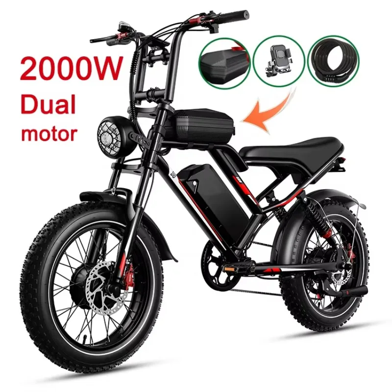 

STLF OEM ODM Ebike Factory 2000w 250w 100W Ebike Electric Bicycle Hydraulic Brake Electric Fat Tire Bike Ebike Electric Bike