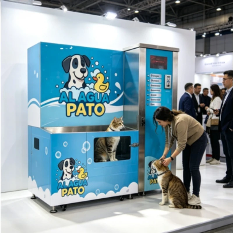 Custom Portable Pet Washing Machine, Low Power Consumption, Eco-friendly Material, Universal for Dog Cat Home Outdoor Use