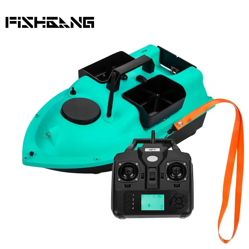 FISHGANG Fishing Bait Boat 500m Distance with GPS Remote Control Trawl Fishing Bait Boat Dragnet Boat