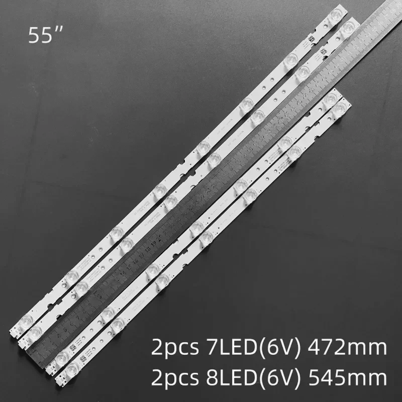 LED backlight strip For TV 55S425 55S423 55S421 55P65US 55U3800C 55P65 55D6 55F6 4C-LB5508-HR03J PF02J LB5507 55HR330M08A2