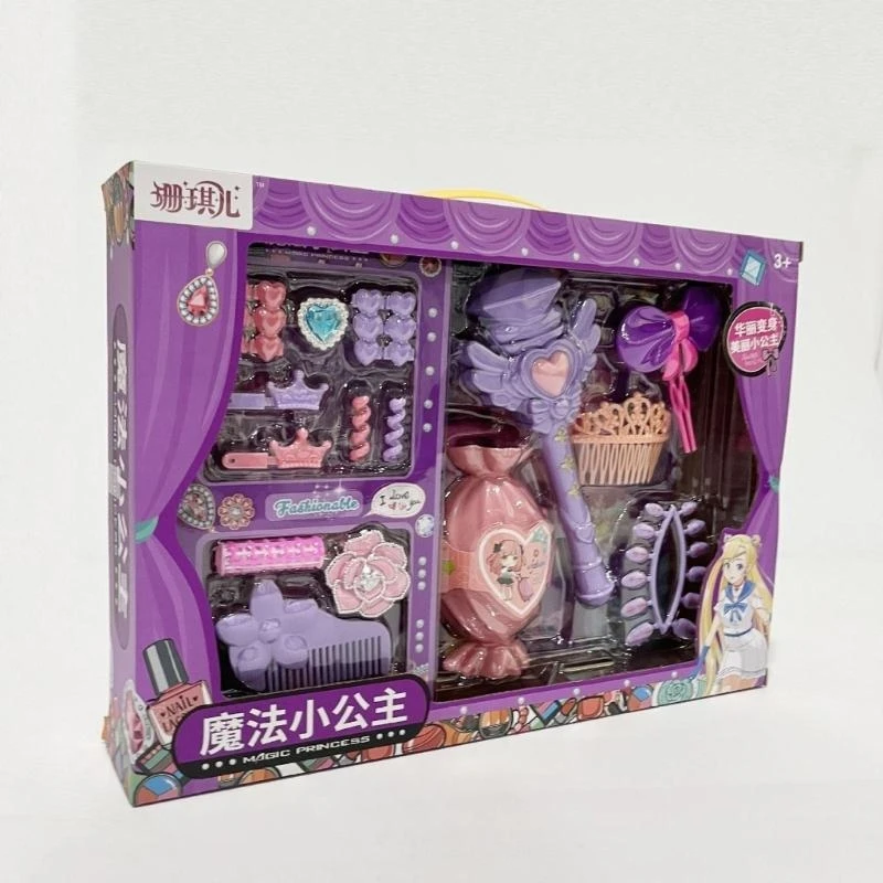 Lighted Wand ของเล่น LED Glows Sticks Princess Wand กับเพลงสำหรับสาววันเกิดคอสเพลย์ปาร์ตี้อุปกรณ์เสริมผม 15UB