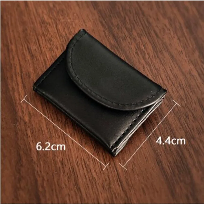 Himber Coin Purse Magic Tricks Premium Leather Coin Switch Wallet Coin Switching Trick Beginners Magia Props Magician Accessory