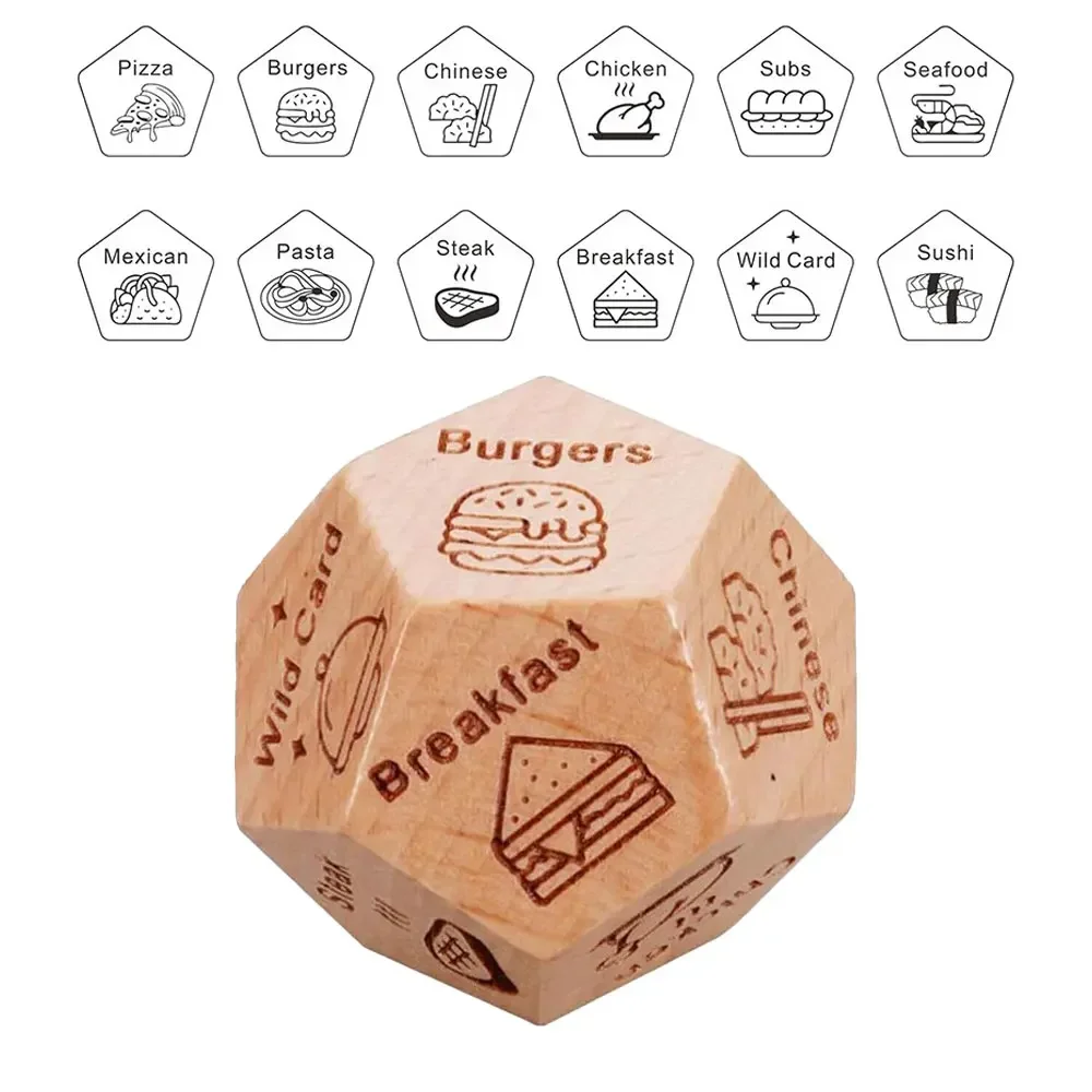Food Determines Dice Romantic Couple Game For Date Nights And Celebrations Anniversary Valentine s Day Birthday And Christmas Gi