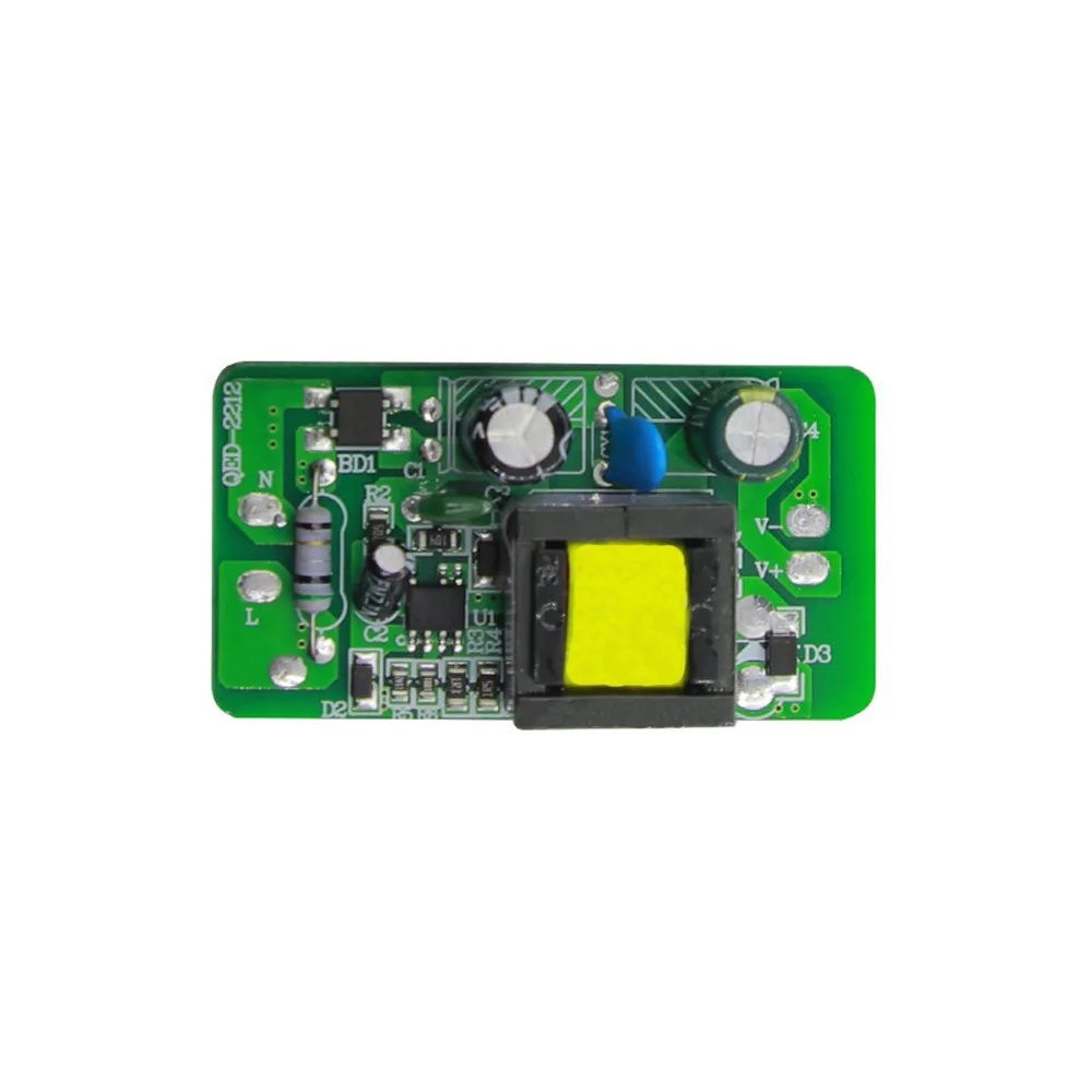 

AC-DC 12V 1A Switching Power Supply Module AC 110-240V to DC 12V 1V Power Supply Board Double-Sided PCB Board Module For Replace