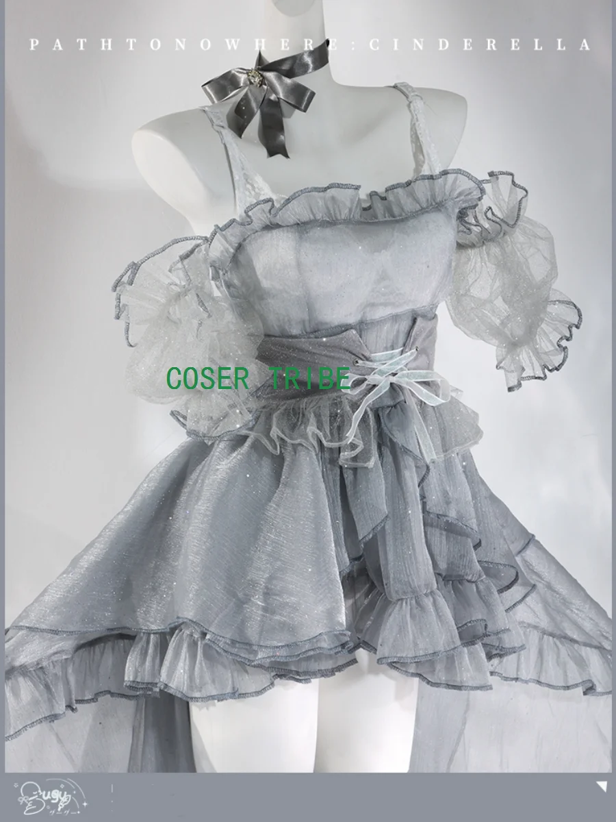 Goddess Of Victory: Nikke Cinderella Crystal Princess Cosplay Costume Cos Game Anime Party Uniform Hallowen Play Role Clothes