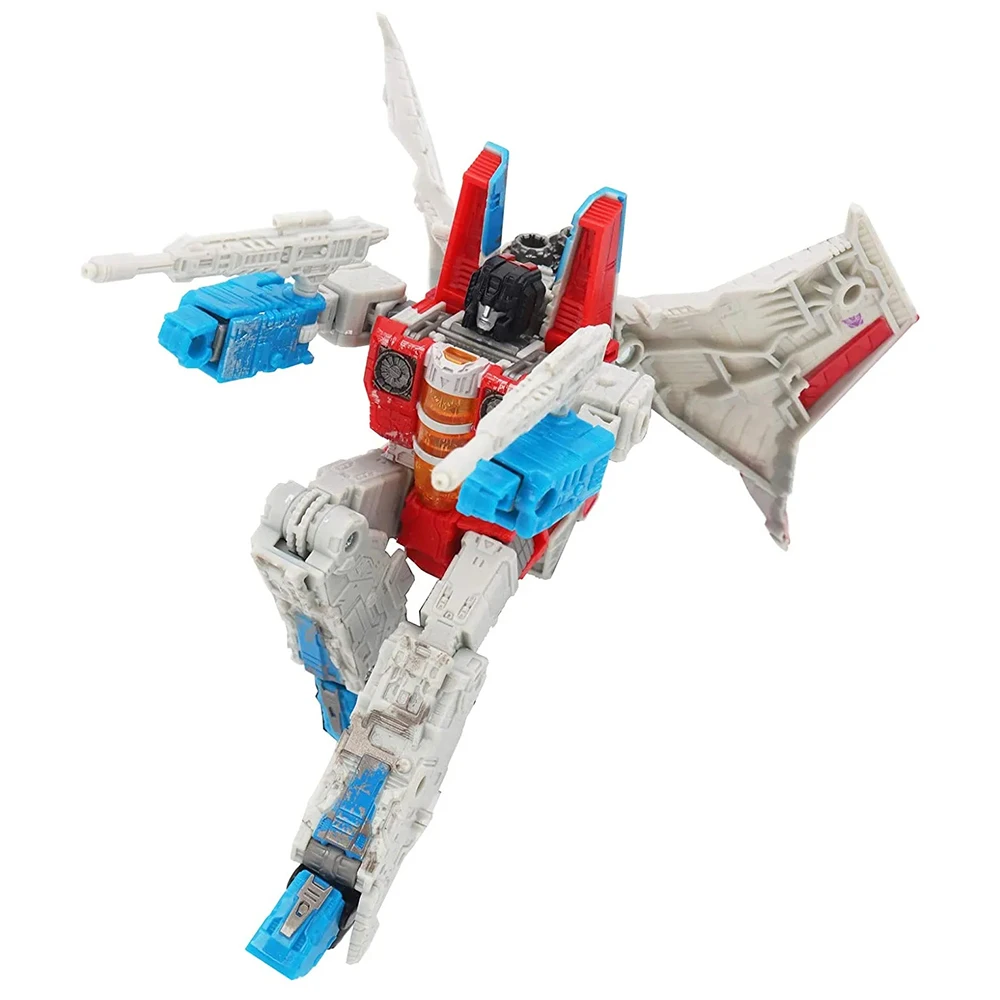 [มีสินค้าในสต็อก] หุ่นยนต์แอ็คชั่น Hasbro Transformers War for Cybertron Siege Starscream ขนาด 18 ซม. รุ่น Voyager Class ของเล่นสะสม ฟิกเกอร์อนิเมะ ของขวัญ
