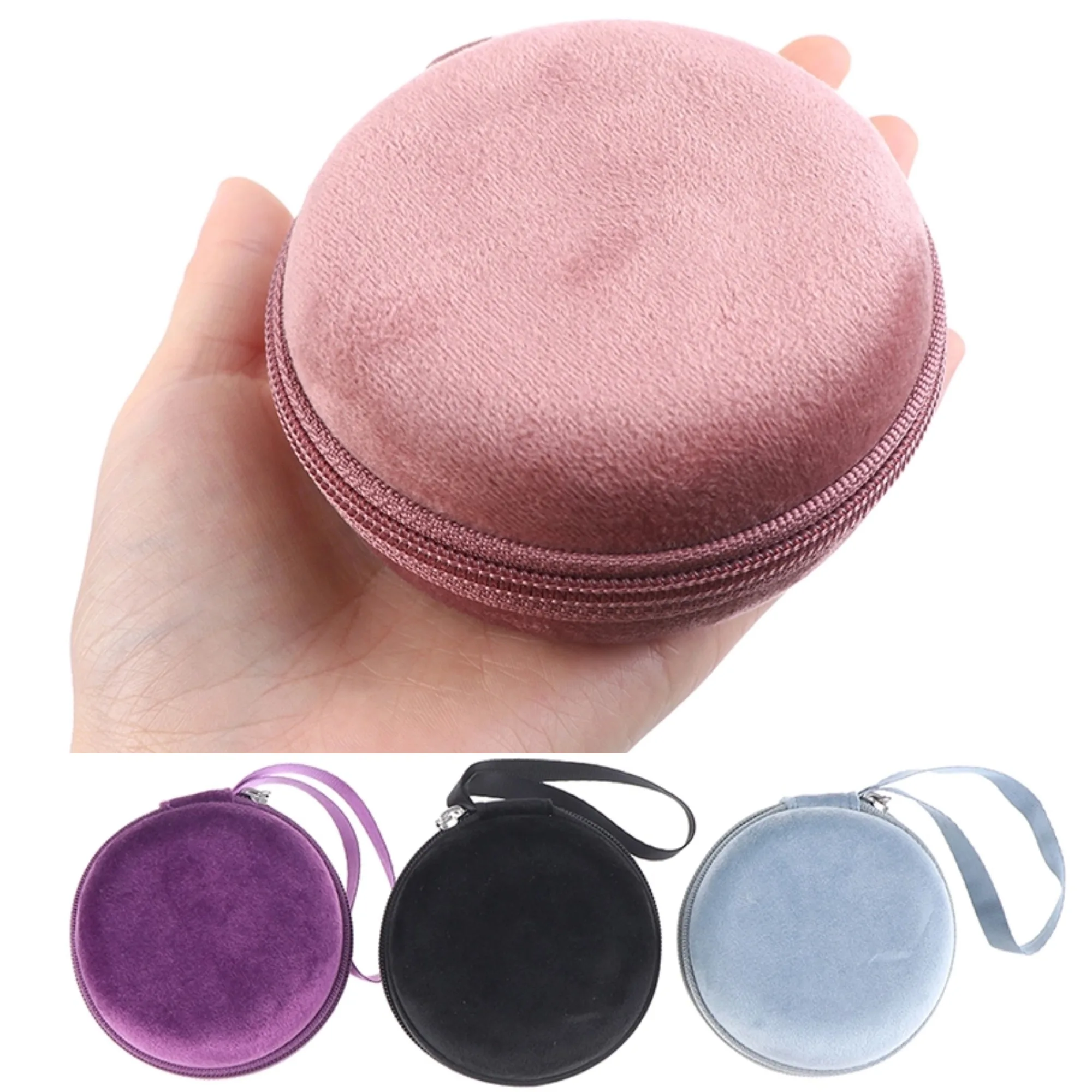 10Slots 1-2ml Essential Oil Storage Bag Travel Portable Case Organizer Velvet Storage Bag Essential Oils Organizer 5Colors