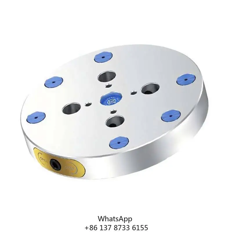 ZZP Manual Round Hardened Stainless Steel System Precision CNC Workholding For Milling Fixturing