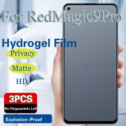 RedMagic9Pro+ Privacy Screen Protector For RedMagic 9Pro Matte Hydrogel Film RedMagic9ProPlus Full Soft HD Anti Peeping