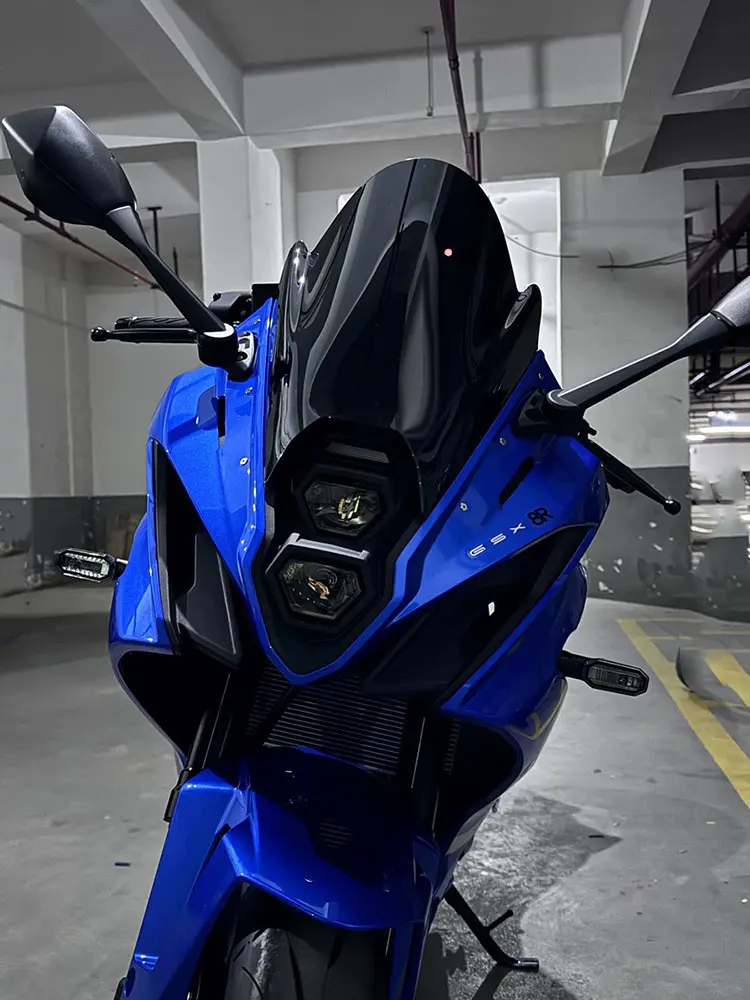 

For Suzuki GSX8R GSX-8R GSX 8R 2024 2025 Motorcycle Windshield Double Bubble Windscreen Screen Wind Deflectors Accessories