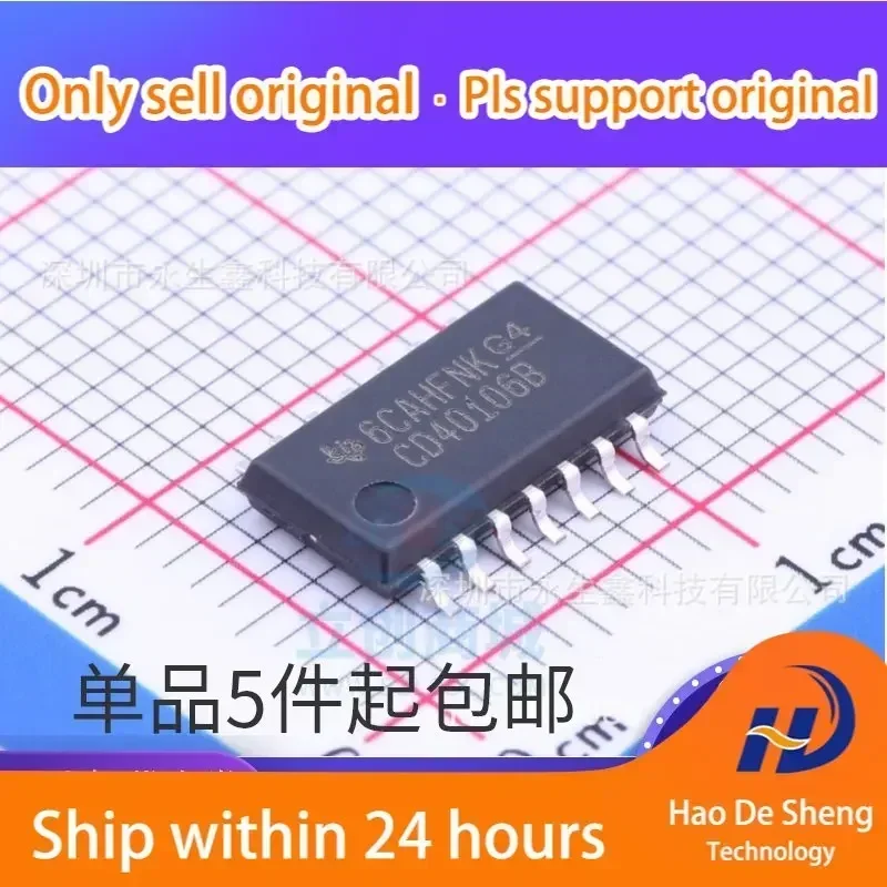 

10 шт./лот CD40106B CD40106BNSR SOP14 Новый оригинальный товар в наличии