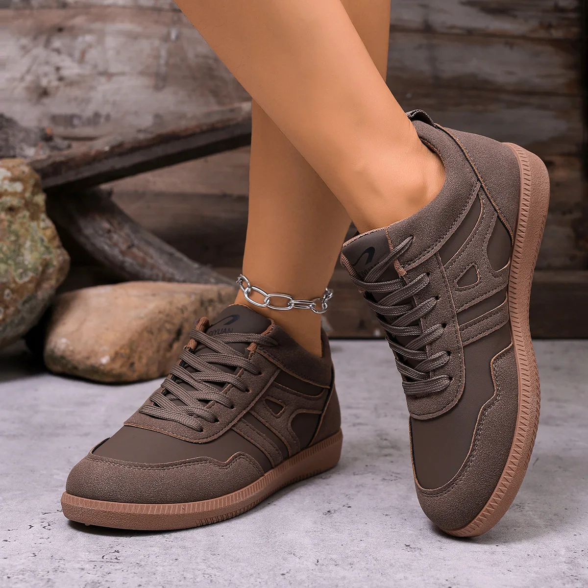 Neue 2026 Damen Schwarze Weichsohlen-Komfort-Sneaker Freizeitschuhe für Frauen Vielseitige Walkingschuhe Tenis Feminino Zapatillas Mujer – Detail 5