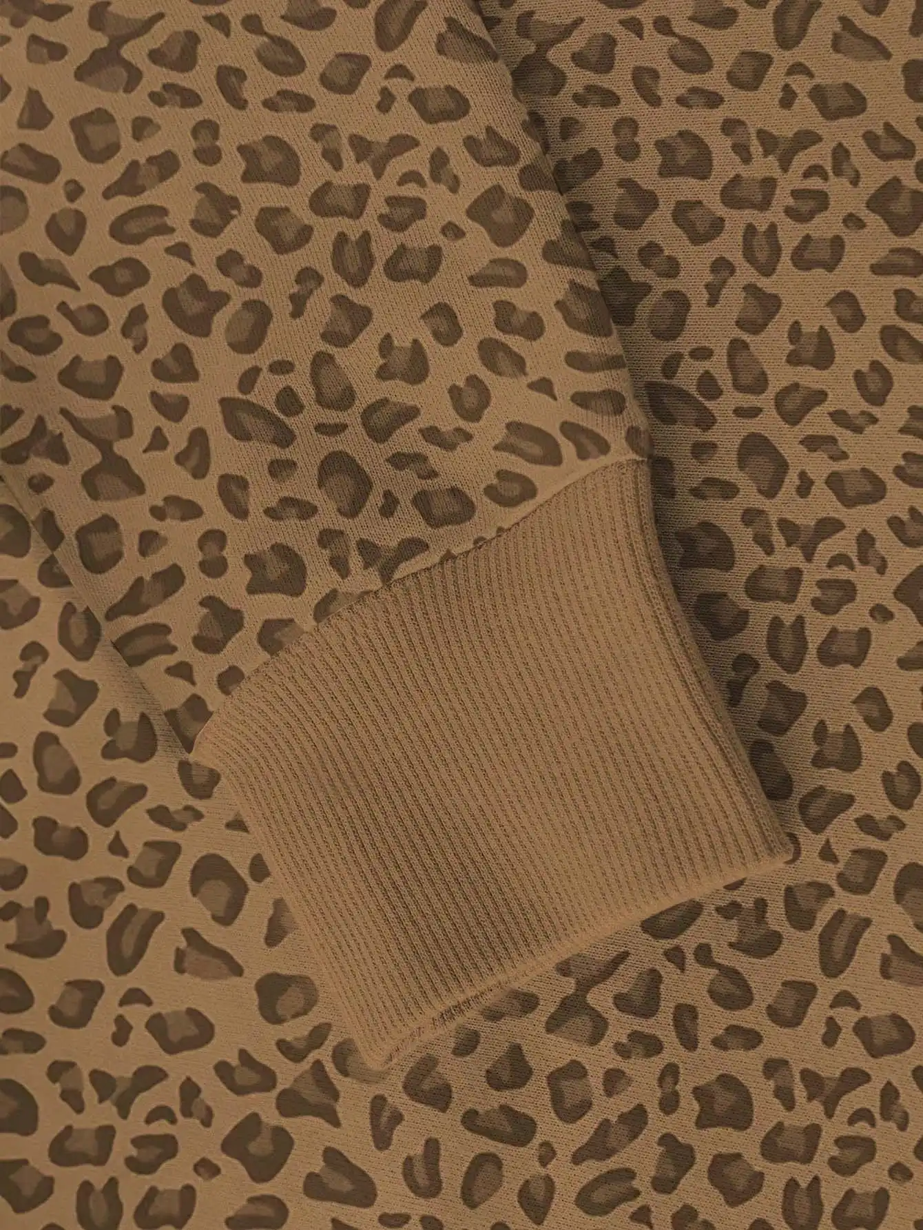 Sudadera con Capucha y Estampado de Leopardo para Mujer, Sudadera Informal de Otoño con Capucha con Cordón, Estilo Urbano