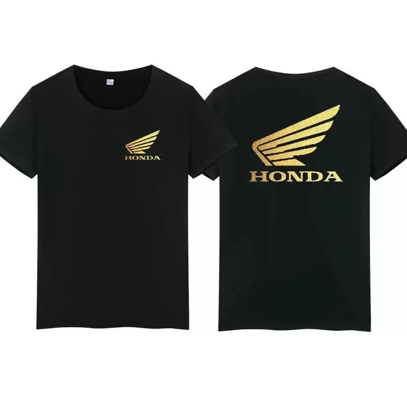 

Summer motorcycle workwear short sleeved HONDA clothing T-shirt custom workwear electric vehicle advertising shirt