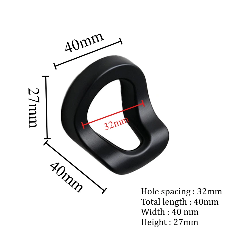 10Pcs 32mm Zinc Alloy Cabinet Handles Modern Minimalist Drawer Pulls Solid Color Small Cupboard Dresser Hardware