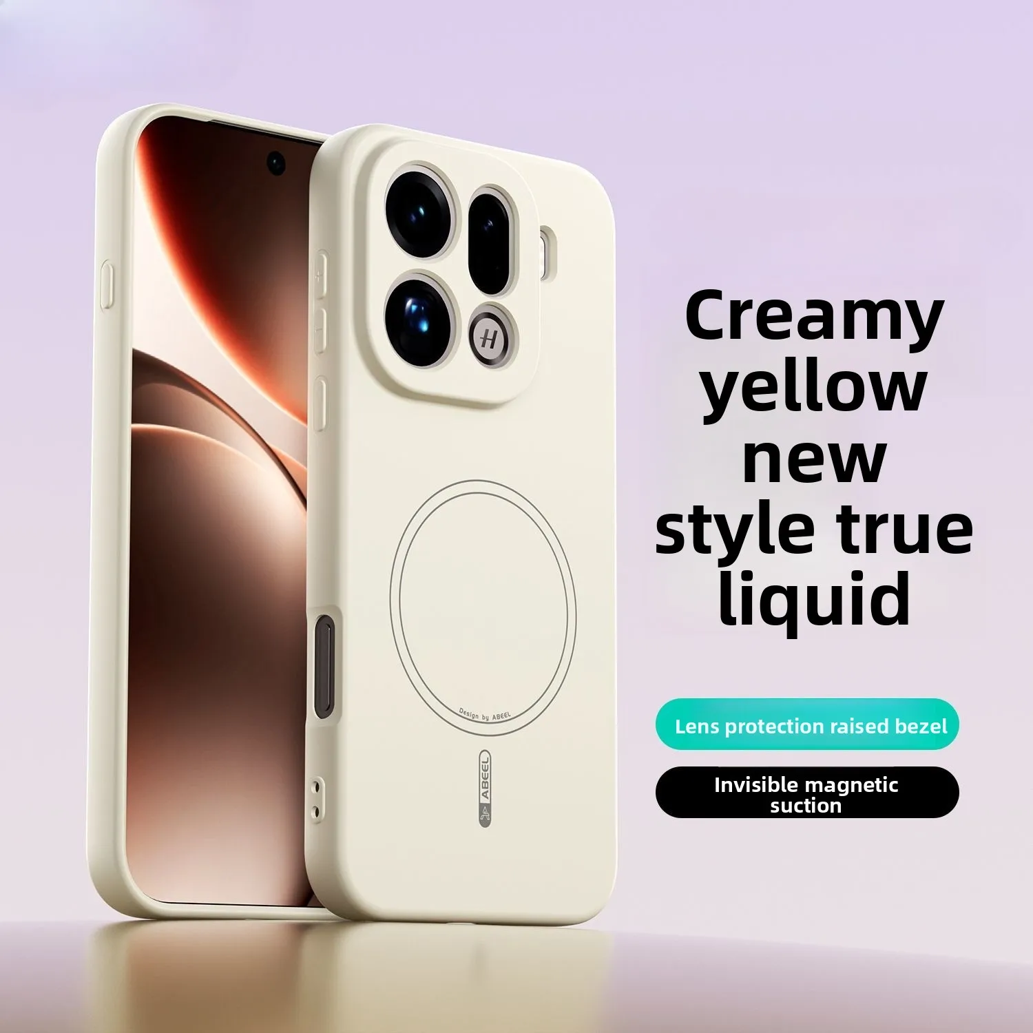 Case For OPPO Find X9 Pro Magnetic Colored Liquid Silicone Anti-fingerprint Cover For OPPO Find X9 Pro Shockproof Bumper Funda