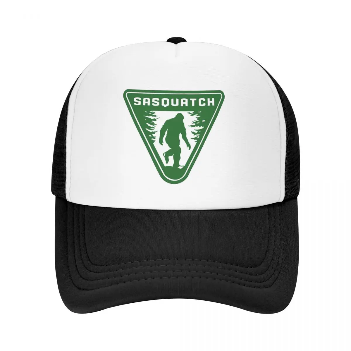

Sasquatch badge Baseball Cap Bobble Hat Snap Back Hat New In Hat Funny hats Men Luxury Brand Women's