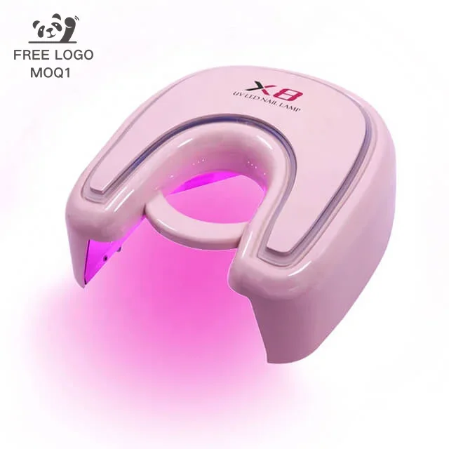 Free Custom Best Professional 48w Cordless Manicure Gel Nail Polish Dryer Machine UV Led Nail Lamp UV Light for Salon