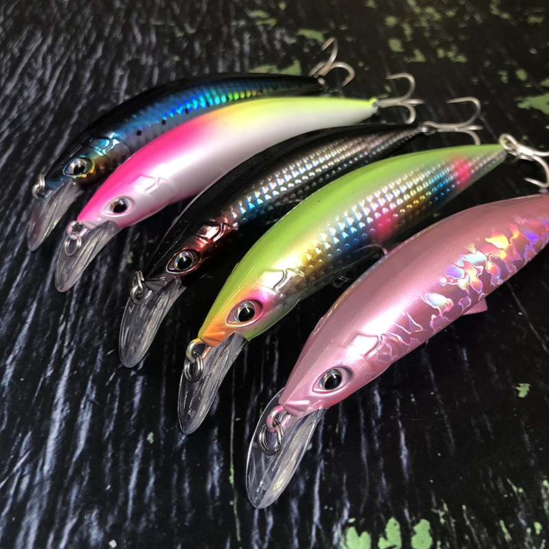Heavyweight Sinking Minnow Fishing Lures 120mm 45g Long Casting Artificial Hard Bait Saltwater Trout Bass Wobblers for Pike image 3