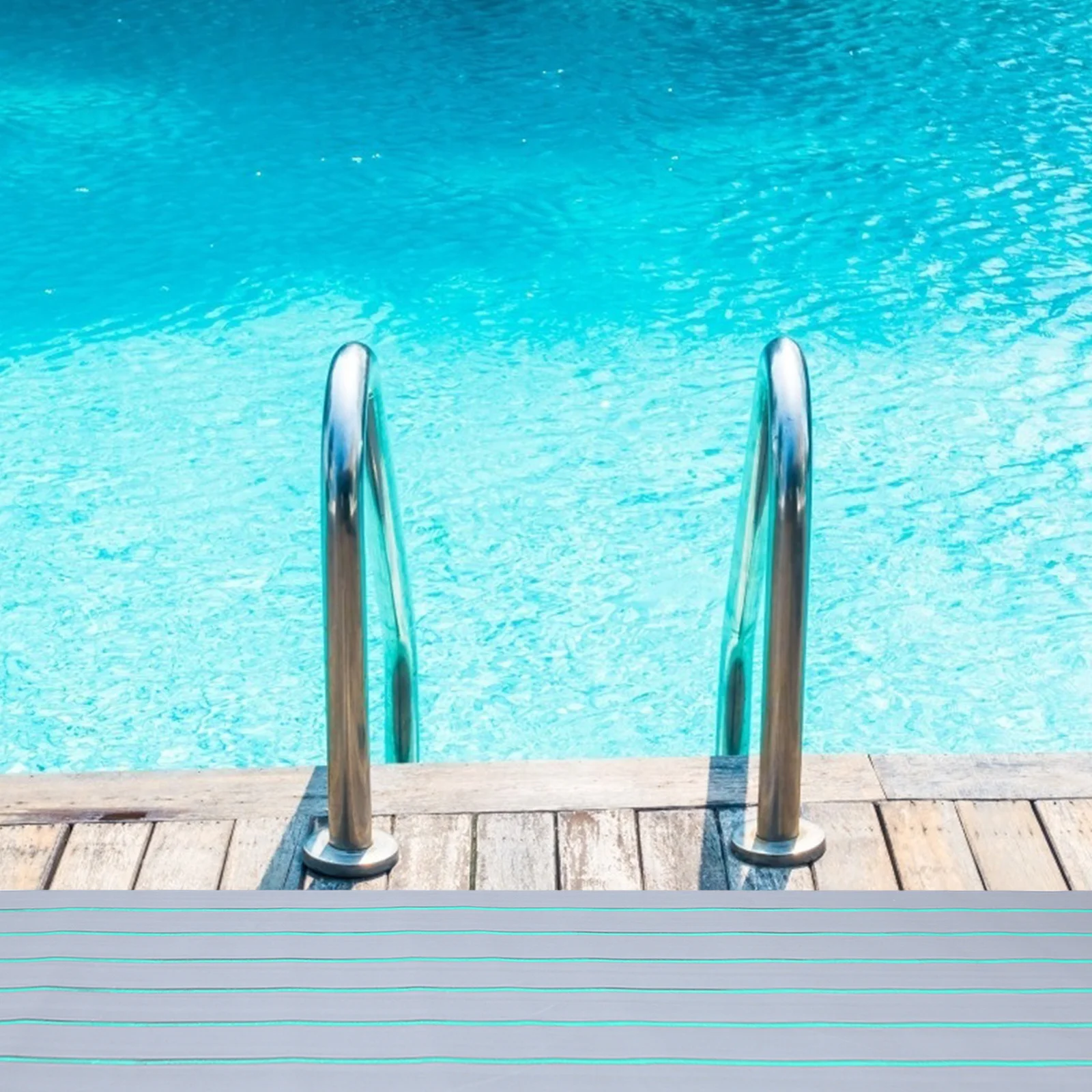 1 لفة إيفا الاصطناعية خشب الساج قارب سطح السفينة حصيرة عدم الانزلاق ذاتية اللصق المضادة للانزلاق يخت سطح السفينة وسادة Uv مقاومة الحرارة الملح المياه برهان #4