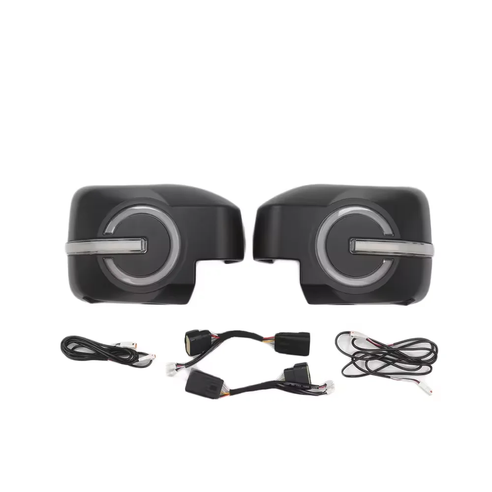 

new modified accessory light-emitting rear view mirror housing available For Ford Bronco 2021-2023 off-road edition