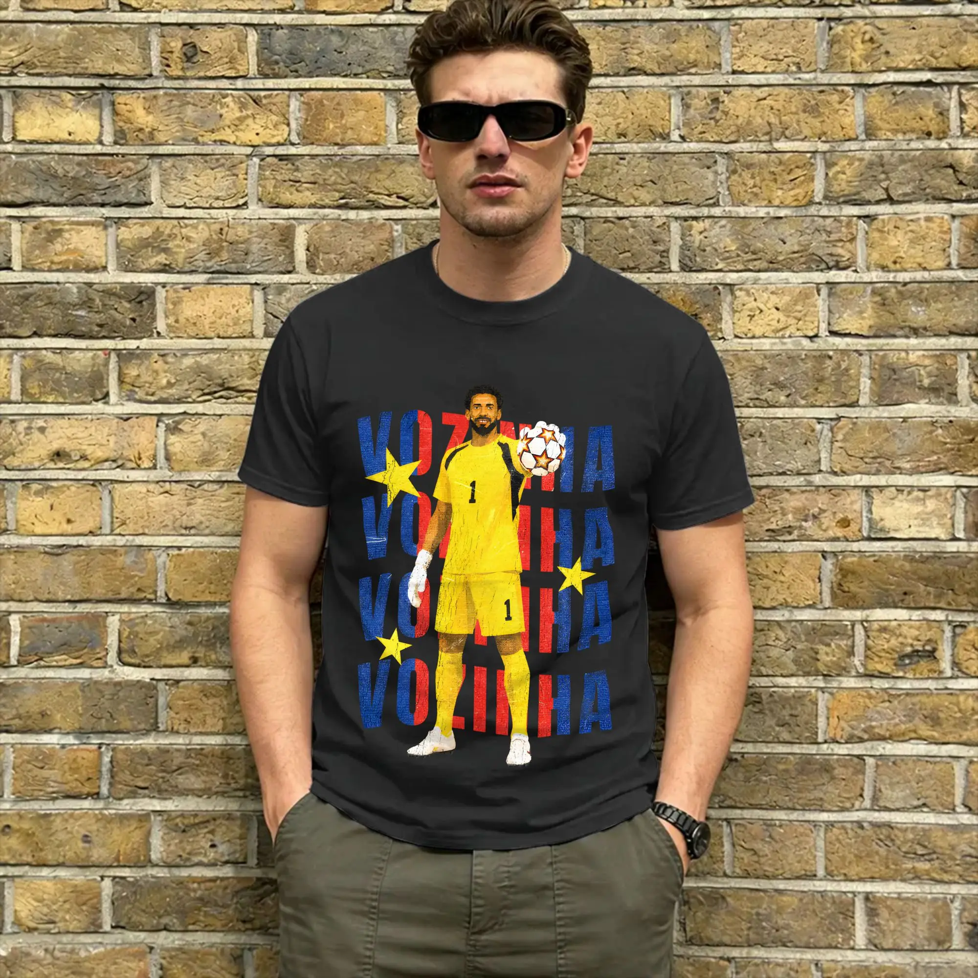 Cabo Verde Vozinha Pure Cotton T Shirt For Men Summer  Aesthetic T-Shirts O-Neck Harajuku Tees Big Size Wholesale Clothing