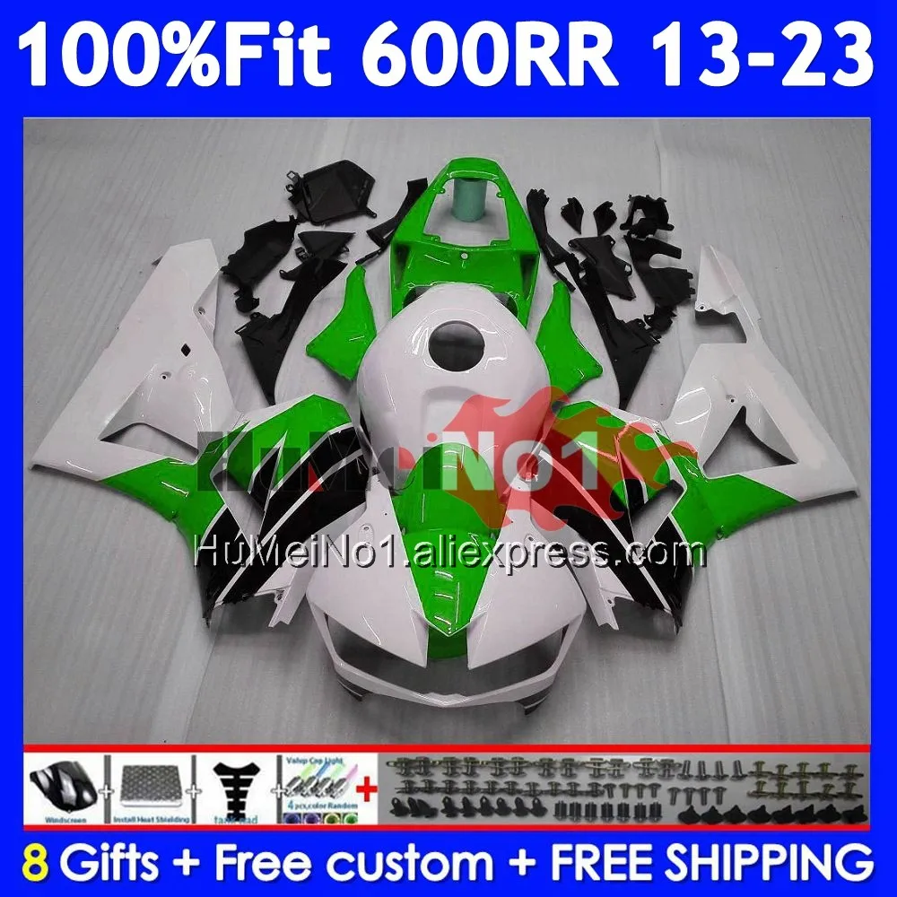 Body For HONDA CBR600 CBR 600RR 600 RR Green black CC 32No.141 CBR600RR F5 13 14 15 16 17 2018 2019 2020 2021 2022 2023 Fairing