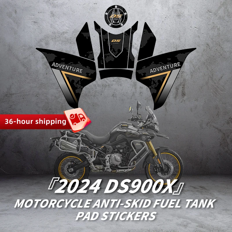 For VOGE 900DSX DS900X 2024 Motorcycle Accessories Gas Tank Decoration 3M Back Glue Decals Of Fuel Tank Protective Stickers Kits