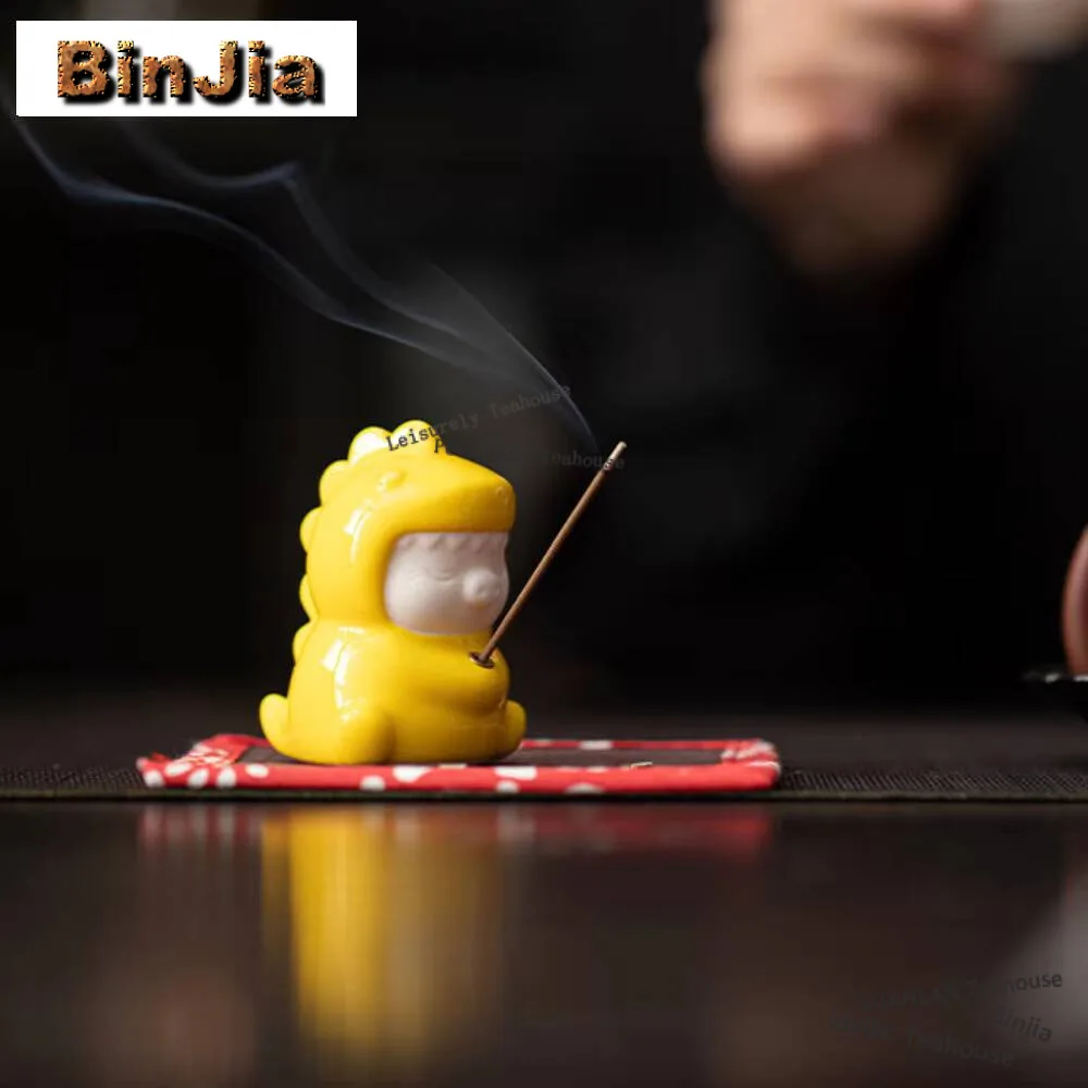 Soporte de incienso creativo para bebé, hornillo de aromaterapia, adornos pequeños decorativos para el hogar, accesorios para ceremonia del té, regalos