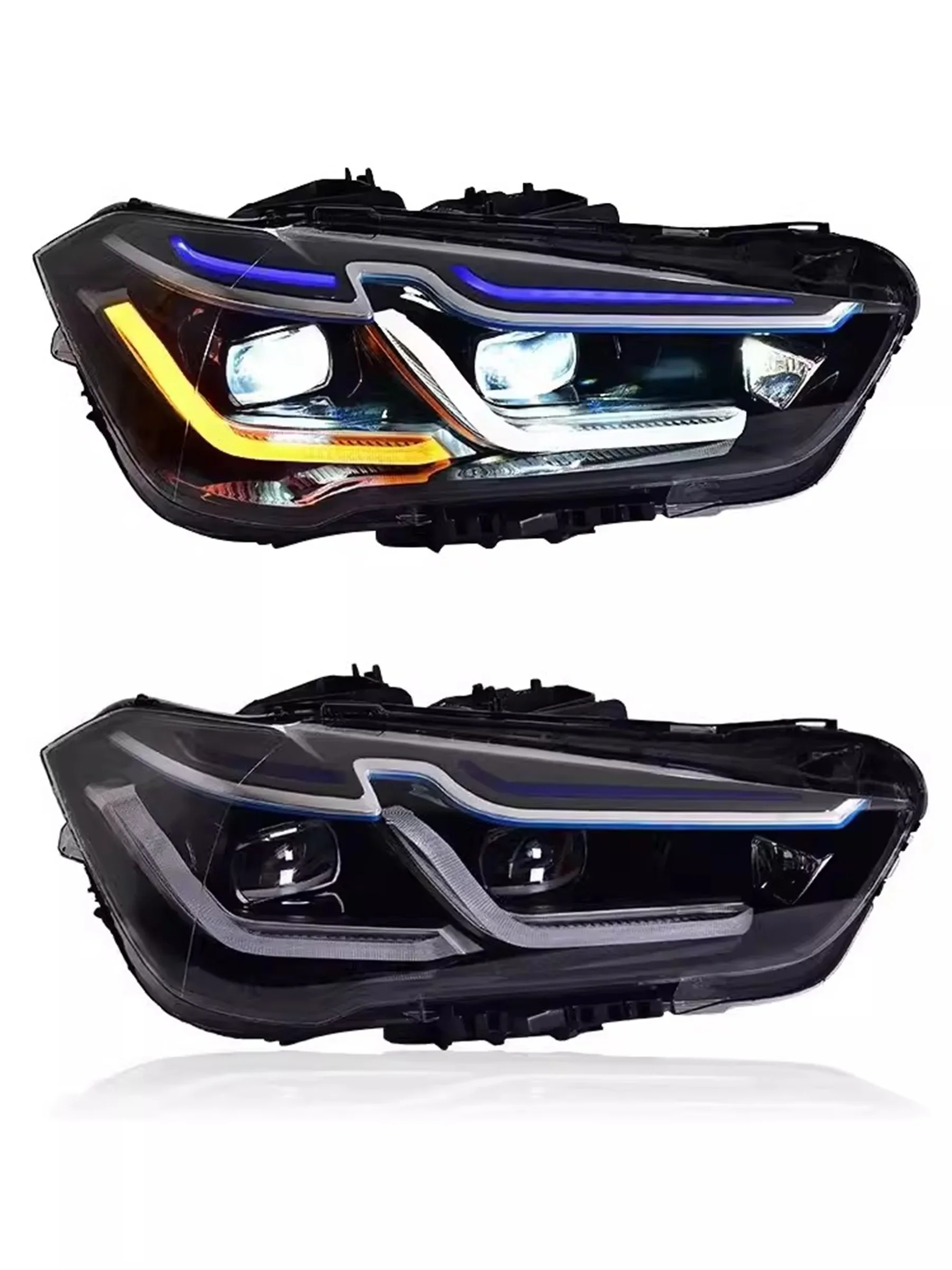 Front Led Headlight for BMW F48 F49 X1 16-19 Daytime Running DRL Head lamp Low High Beam