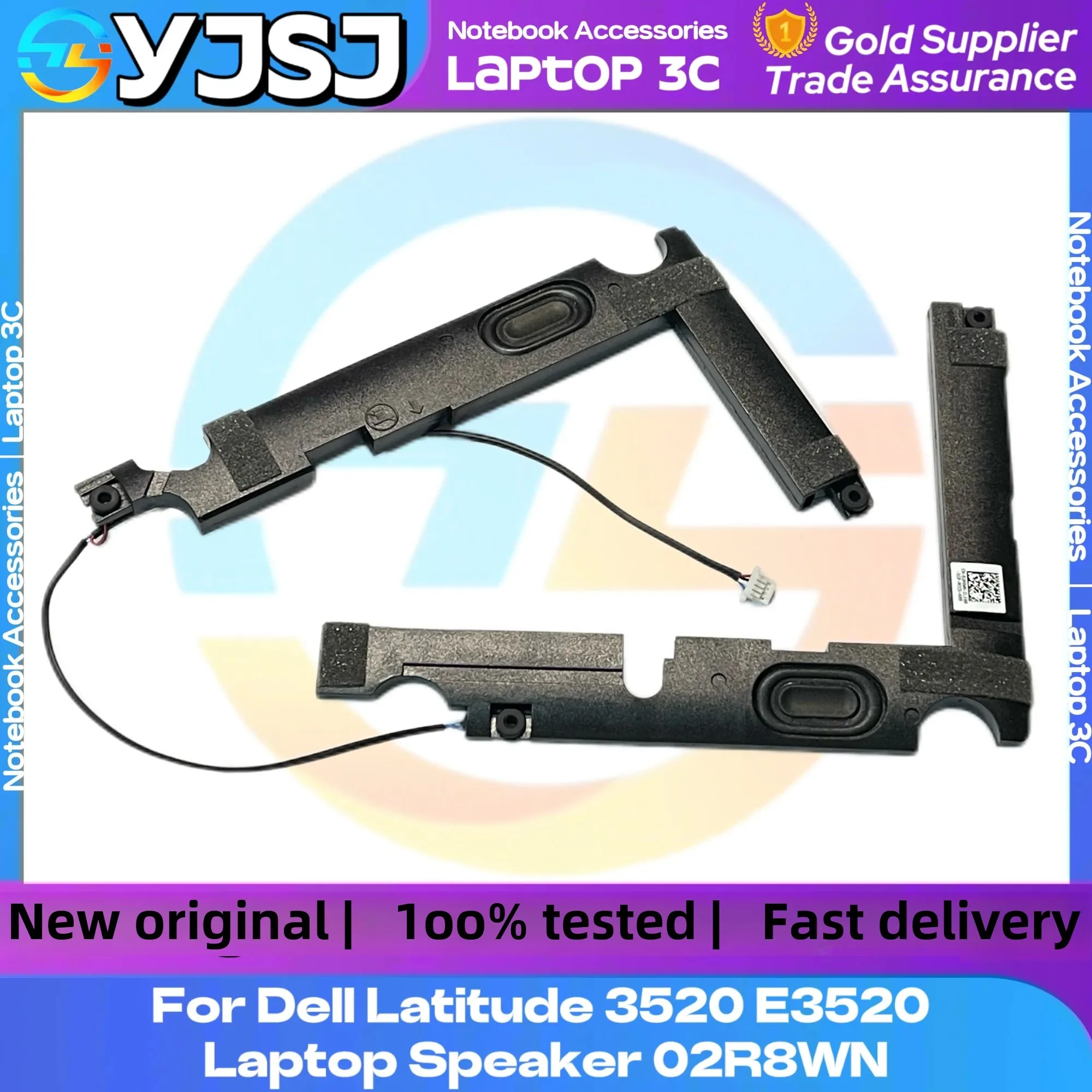 

New Original For Dell Latitude 3520 E3520 Laptop Built-in Speaker Left&Right 02R8WN 2R8WN 100% Tested Fast Ship byComputer Parts